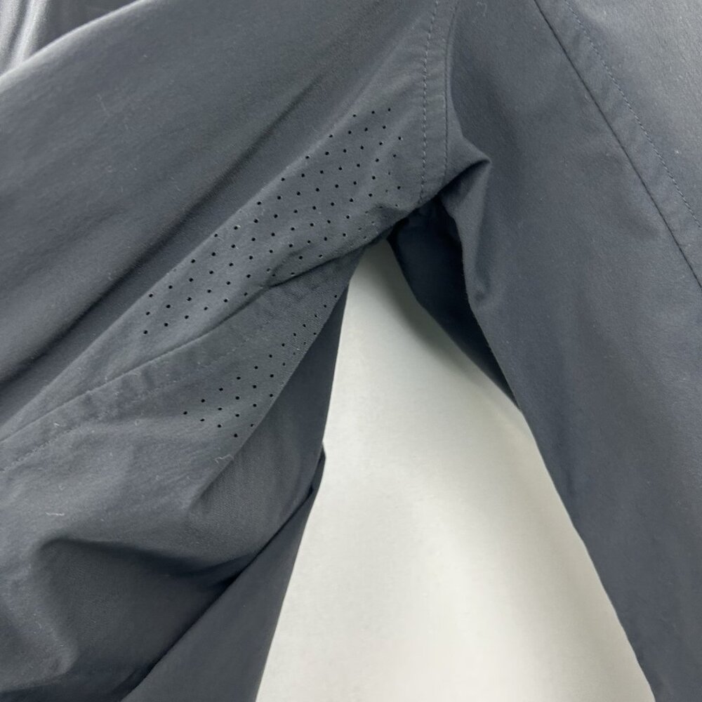 Lululemon Shirt Men Small Black Zenway Snap Button Up Vented Long Sleeve Casual - Picture 15 of 16